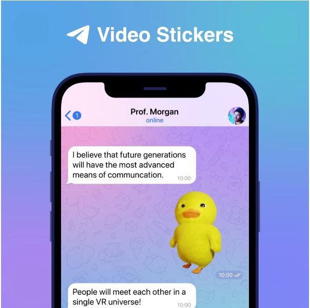 How to make video sticker from video or GIF for Telegram
