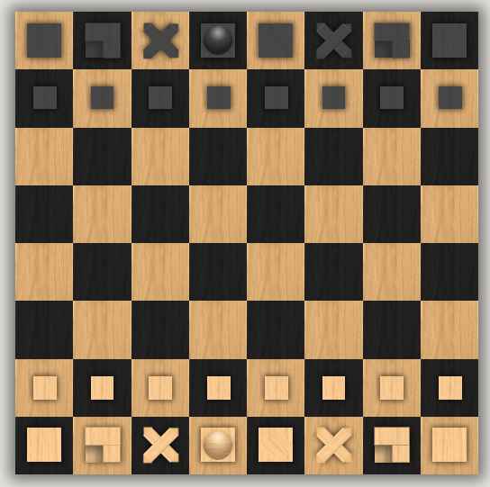 3D Hartwig Chess Set